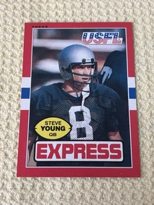 1985 Topps Football USFL Steve Young Rookie HOF San Francisco 49er’s RC SHARP - Picture 1 of 2