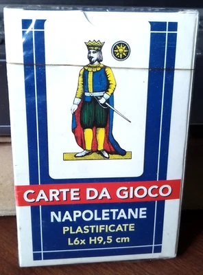 CARTE DA GIOCO NAPOLETANE PLASTIFICATE. - Immagine 1 di 2