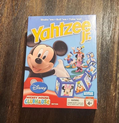 Yahtzee Jr Game Disney Mickey Mouse Clubhouse Complete w/ Instructions - Image 1 of 4