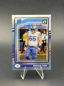2024 Panini Donruss Optic - Rated Rookie Braden Fiske #210 Holo Prizm (RC) - Bild 1 von 4