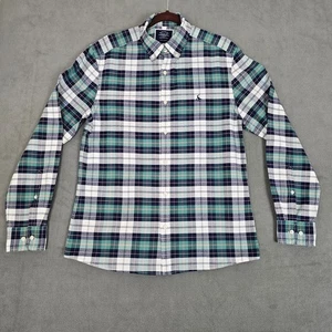 Camisa Charles Tyrwhitt Para Hombre M Verde Azul Cuadros Calce Extra Ajustado Algodón Abotonada - Imagen 1 de 18