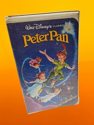 Rare 1990 Disney Peter Pan Black Diamond Edition The Classics Collection VHS - Image 1 of 4
