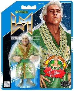 Wrestling Megastars Epic Toys Retro Series 4 Ric Flair Figure - Foto 1 di 8