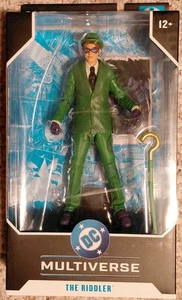 DC MULTIVERSE MCFARLANE THE RIDDLER HUSH SIN USAR, EN CAJA 2025 - Imagen 1 de 3