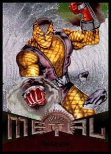 Marvel Shocker 1995 Marvel Metal Fleer 77 Energy Blast - Picture 1 of 2