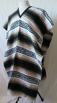 Festival Poncho CLINT EASTWOOD Spaghetti Western Gunslinger Handmade Cowboy Wear - Image 1 of 4