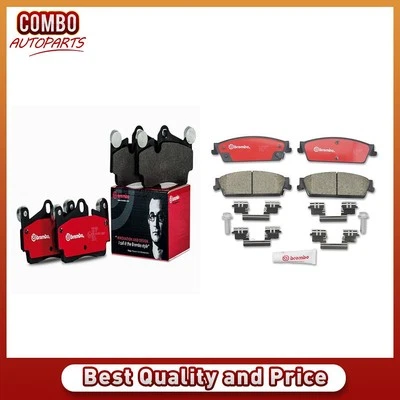 Front Rear Disc Brake Pad Set fits 2008-2013 Chevrolet Suburban 1500 - Image 1 of 4