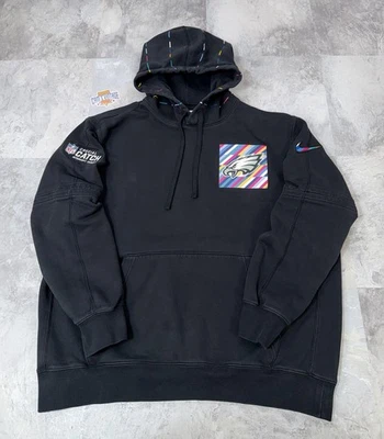 2023 Nike Philadelphia Eagles NFL Crucial Catch Pullover Hoodie Sweatshirt XL - Image 1 of 4
