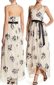 Marina BLUSH geblümtes Hi-Lo Ballkleid Gr: 14 - Ret 189 $ jetzt 79,99 $ - Bild 1 von 4