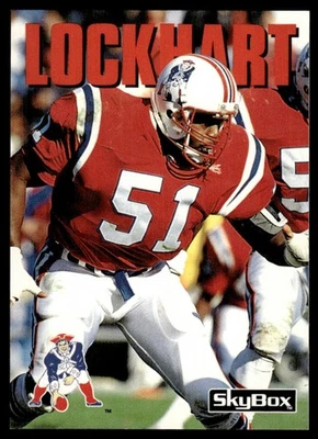1992 SkyBox Impact Eugene Lockhart New England Patriots #53 - Image 1 of 2