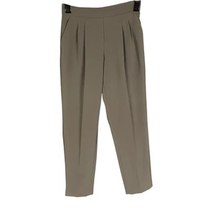 Pantalones plisados elásticos beige topo Aritzia Babaton Cohen para mujer - talla 2 - Imagen 1 de 7
