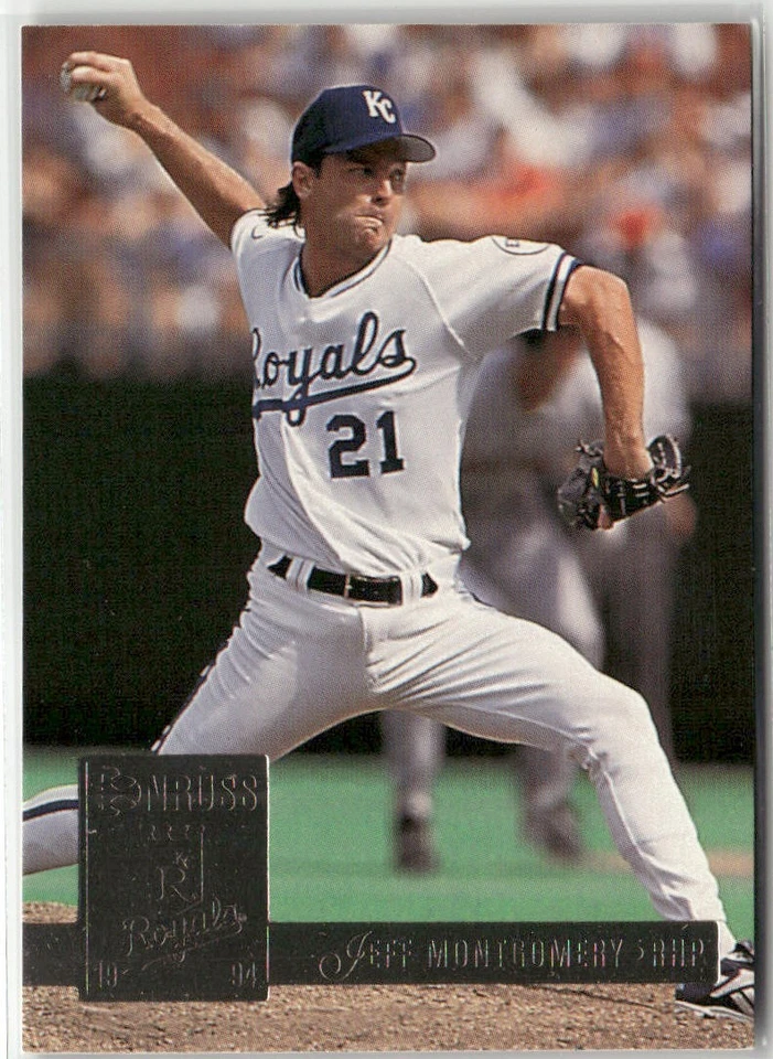 1994 DONRUSS #82 JEFF MONTGOMERY SPECIAL EDITION KANSAS CITY ROYALS - Image 1 of 2