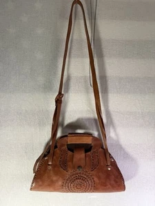 VINTAGE EINZIGARTIGE HANDGEFERTIGTE TASCHE/HANDTASCHE IM SÜDWESTLICHEN STIL NAVAJO-DRUCK NEU - Bild 1 von 15