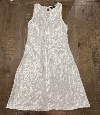 Vintage Jonathan Martin White Slip Dress Size 7 - Image 1 of 4