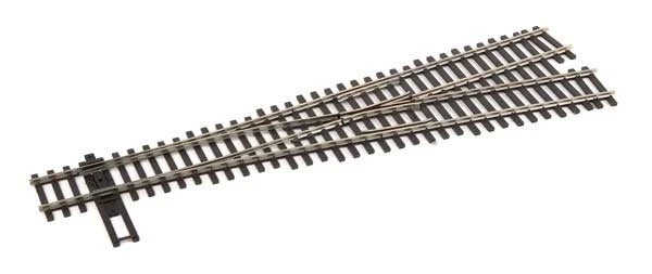 Walthers Track 83034 HO Scale Code 83 Nickel Silver DCC-Friendly #4 Wye Turnout - Image 1 of 1
