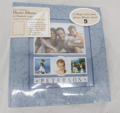 Álbum de fotos magnético de lujo New Seasons 60 páginas álbum de recortes archivo sin ácido Foto 1 de 4