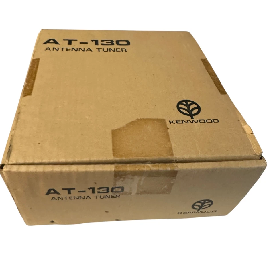Kenwood AT-130 Sintonizador de Antena SWR Medidor Radioaficionado - Caja Original y Manual Foto 1 de 4