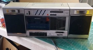 Radio stereo vintage Sony Transound lettore cassette FM Boombox CFS-3000 testato - Foto 1 di 12