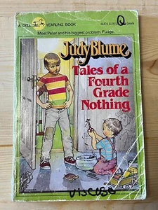 Tales of a Fourth Grade Nothing - Judy Blume Paperback - 1982 Printing Book - Picture 1 of 3