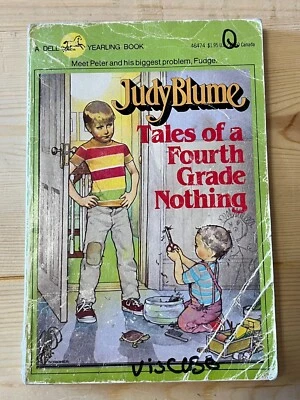 Tales of a Fourth Grade Nothing - Judy Blume Paperback - 1982 Printing Book - Image 1 of 3