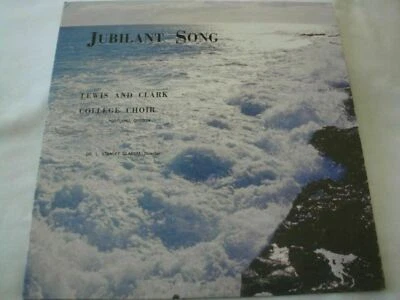 JUBILANT SONG LEWIS AND CLARK COLLEGE CHOIR PORTLAND OREGON VINYL LP ALBUM EX Foto 1 de 4