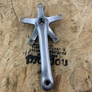 Vintage Shimano 105 FC-1050 Kurbelarm rechts 172,5 mm 130 BCD silber 9/16 Zoll - Bild 1 von 5