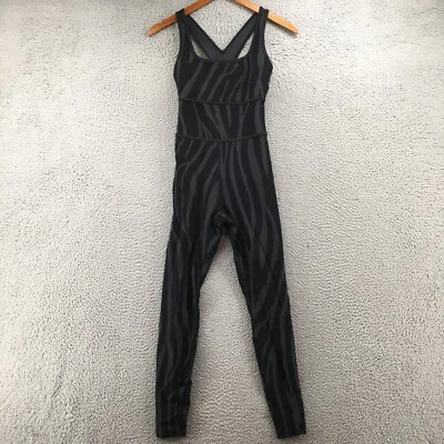 Mono de cuerpo completo Diane Von Furstenberg para mujer XS negro corredor espalda elástica Foto 1 de 4