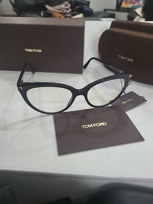 Gafas de sol Tom Ford para mujer azul claro degradado ojo de gato  Foto 1 de 2