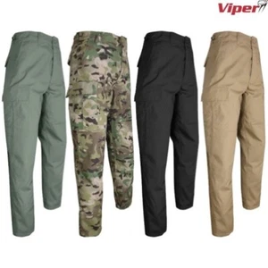 CLEARANCE! VIPER TACTICAL BDU COMBAT TROUSERS MENS ARMY RIPSTOP CARGO AIRSOFT - Picture 1 of 3