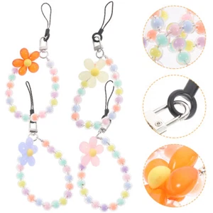  4 Pcs Sangles De Téléphone Portable Adorable Breloque Pour Dragonne Petite - Zdjęcie 1 z 12