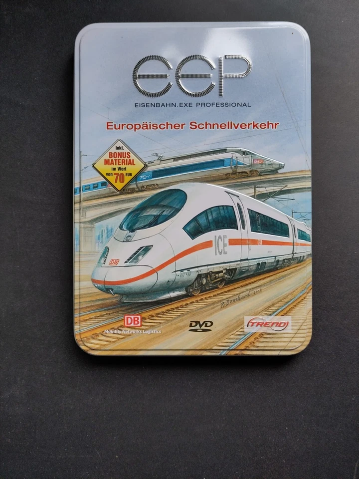 Eisenbahn.exe Professional 5.0 Plus - Europäischer Schnellverkehr, PC, gebraucht - Bild 1 von 1