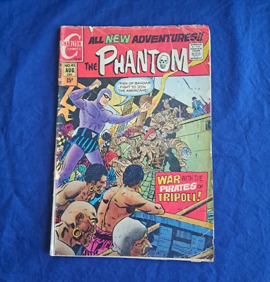 PHANTOM #45, Charlton Comics 1971, 3 Phantom Stories, Joe Gill/Pat Boyette - Image 1 of 4