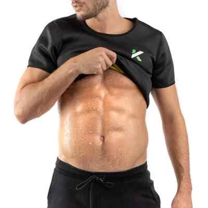 HERREN GEWICHTSVERLUST NEOPREN T-SHIRT - Bild 1 von 3
