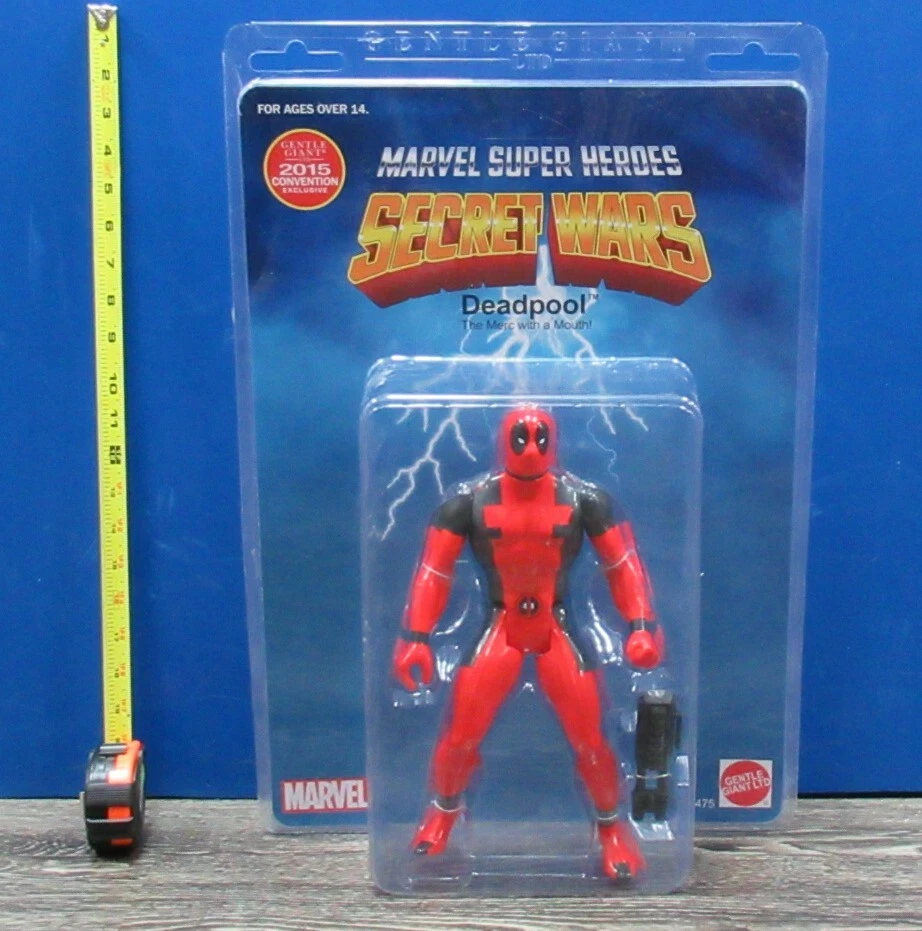 Figura Secret Wars Jumbo Deadpool 12" Gentle Giant 2015 exclusiva de la convención  Foto 1 de 1