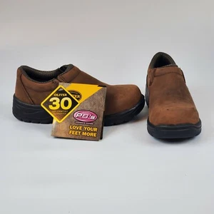 Scarpe slip-on Oliver by Honeywell 49431-BRN-070 serie 49 in pelle da donna taglia 7 - Foto 1 di 12