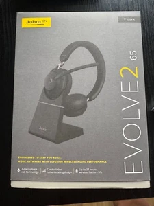 Jabra Evolve2 65 USB-A Black UC Chrg stand Stereo - 26599-999-989 - Photo 1/1