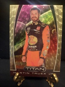 2020 Martin Truex Jr. 1/1 Gold Vinyl Superfractor Panini Chronicles TITAN #2 