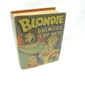 Vintage 1946 Blondie and Dagwood in Hot Water Better Little Book 1410 Chic Young - Picture 1 of 12