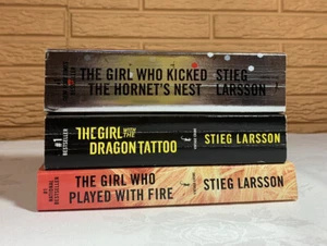 Complete Millennium Trilogy Book Set (Paperback), Stieg Larsson, The Girl With.. - Imagen 1 de 5