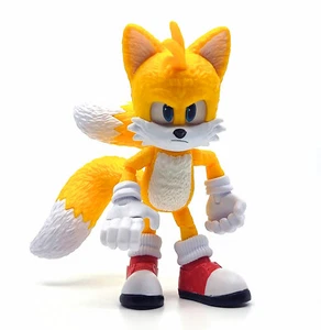Sonic the Hedgehog 3 Movie 5" Tails Actionfigur lose Zielscheibe exklusiv 4er-Pack - Bild 1 von 2