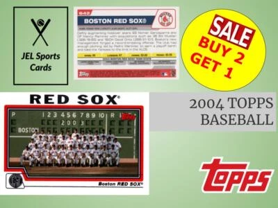 2004 TOPPS BASEBALL~CARDS #S 1-700~COMPLETE YOUR SET~YOU PICK~BUY 2 GET 1 (1A) - Image 1 of 2