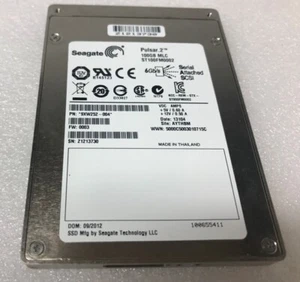 Seagate Pulsar.2 ST100FM0002 SSD 100GB MLC SAS2 9XW252-004 Hard Drive - Picture 1 of 2