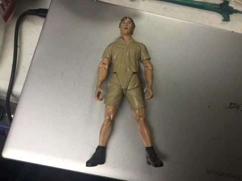 Steve Irwin The Crocodile Hunter Talking Action Figure "8 2006 Sounds Working! Cover