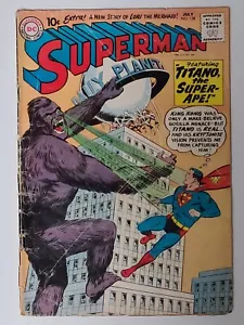 SUPERMAN #138 (DC 1960) SILVER AGE! EST~G-(1.8) TITANO SUPER-APE & LORI LEMARIS! - Picture 1 of 20