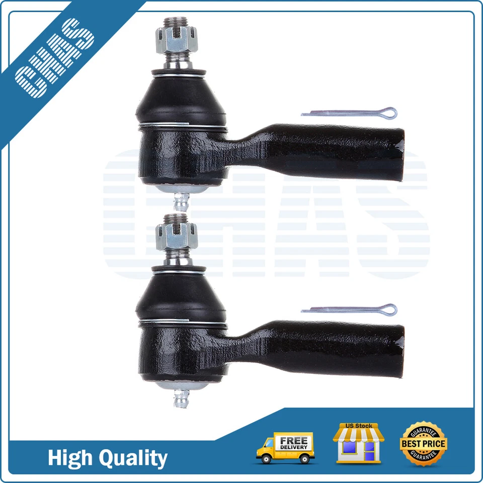 2x Extremo de barra de amarre delantero exterior izquierdo derecho para Mazda Tribute 2001 2002-2006 2008-2009 Foto 1 de 1