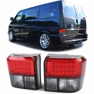 Rückleuchten Rot Schwarz rechts links für VW T4 Bus Transporter 90-2003 DHL - Afbeelding 1 van 6