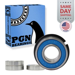 (4) 99502H NR Snap Ring Go Kart Sealed Bearing, 5/8"x1-3/8"x.433" 499502H - Picture 1 of 11