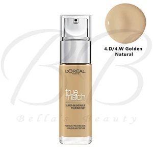 L'OREAL Paris True Match Super-Blendable Liquid Foundation SPF17 30ml *SEALED* - Picture 1 of 64