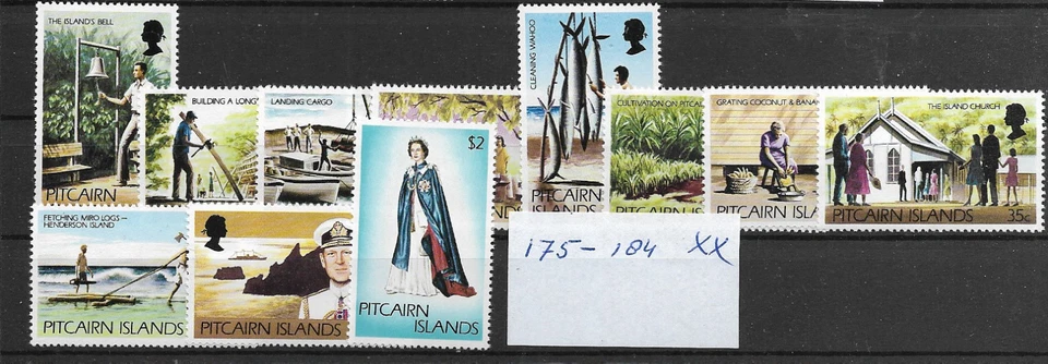 PITCAIRN ISLANDS @ 1977  Definitive Set Complete SG174-84 Nice Priced @GB1231 - Image 1 of 1