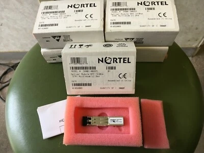 *NEW* Nortel SR0011002E5 Optical Transceiver, SFP, 1310nm, STM1 Multimode LC 2km - Image 1 of 3